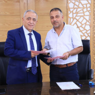 توقيع اتفاقية مع مكتب الحسام للتعهدات والمقاولات لمشروع تأهيل وتعبيد عدد من الدخلات الاصطلاحية على نظام المساهمه