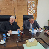 توقيع اتفاقية مدرسة الدكتور حسن خريشي في طولكرم