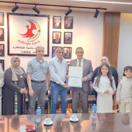 رئيس بلدية طولكرم يستقبل وفداً من جمعية حماية الطفولة - فلسطين