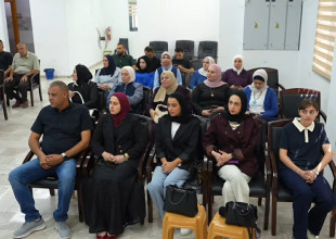 بلدية طولكرم تحتفي بالكاتبة لينا مهداوي وتُشهر روايتها &laquo;الرواية التي استهدفت&raquo;