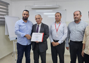 انتهاء دورة نظم المعلومات الجغرافية لمهندسي البلديات في طولكرم