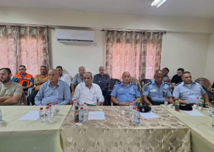 اجتماع موسع لمواجهة تداعيات الاجتياح وبحث آلية إعادة الخدمات الأساسية للمواطنيين