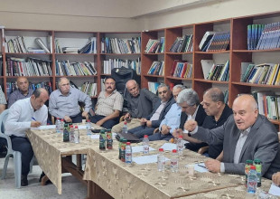 اجتماع موسع لمواجهة تداعيات الاجتياح وبحث آلية إعادة الخدمات الأساسية للمواطنيين