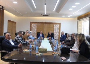 زيارة وزير الثقافة لبلدية طولكرم