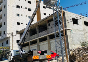 مشروع إنشاء شبكات كهرباء جديدة تنفذه شركة بلدوزر للمقاولات والتعهدات العامة لصالح بلدية طولكرم