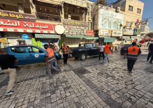 تنظيم الأسواق وإزالة التعديات على الشوارع والأرصفة في مدينة طولكرم
