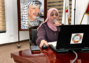 عقدت بلدية طولكرم  اللقاء المجتمعي الأول لمشروع التشغيل ضمن برنامج التعافي المجتمعي