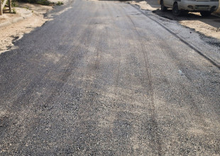 صيانة وتعبيد الطرق في بلدية طولكرم