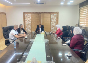 استقبال وفداً من المجلس الأعلى للشباب والرياضة