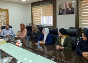 استقبال  وفد من لجنة العلاقات العامة في المؤسسة الأمنية