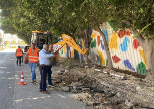 متابعة سير الأعمال الميدانية في مناطق المدينة وضواحيها