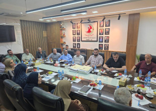 محافظ طولكرم يزور بلدية طولكرم ويبارك للمجلس البلدي الجديد توليه مهامه