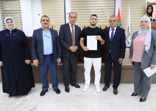بلدية طولكرم تختتم البرنامج التدريبي المشترك للعام الأكاديمي 2025&ndash;2026 بالتعاون مع جامعة فلسطين التقنية (خضوري)