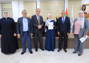 بلدية طولكرم تختتم البرنامج التدريبي المشترك للعام الأكاديمي 2025&ndash;2026 بالتعاون مع جامعة فلسطين التقنية (خضوري)