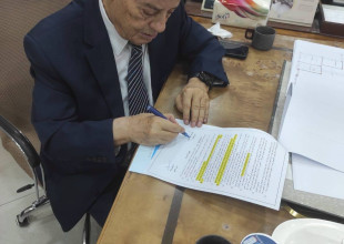 توقيع اتفاقية إنشاء مدرسة جديدة في طولكرم بتبرع كريم من الدكتور فتحي أبو عرجة