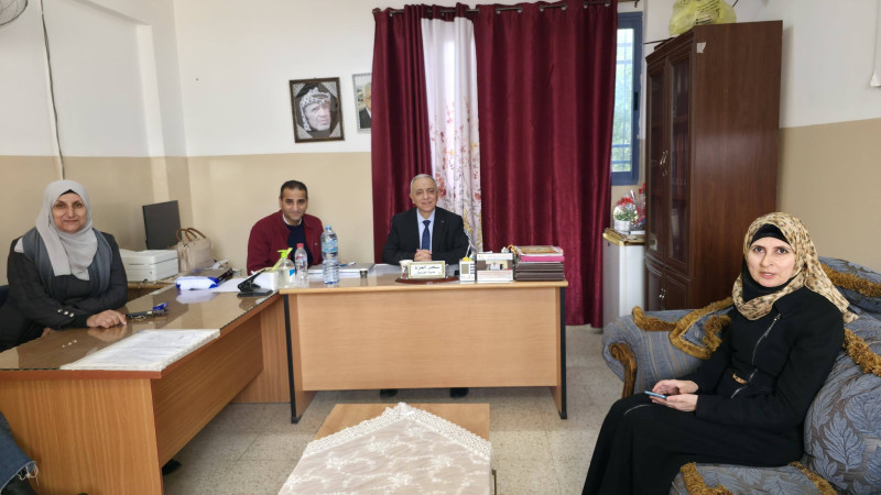 بلدية طولكرم تُنهي مرحلة العظم بمدرسة "شاكر خريشي" وتوجه ببدء التشطيب